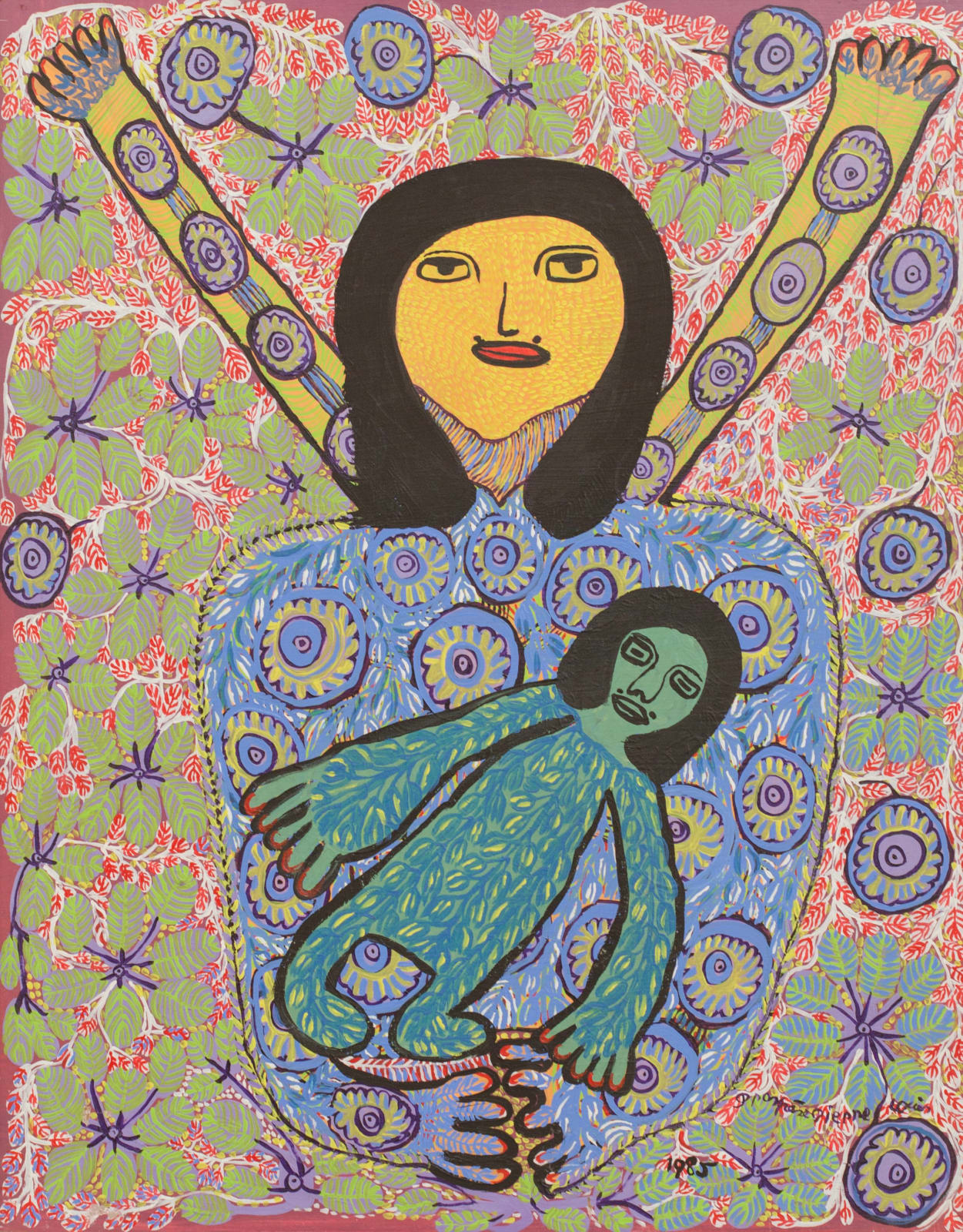 Prospère Pierre-Louis, Untitled (Loas), c. 1980-85