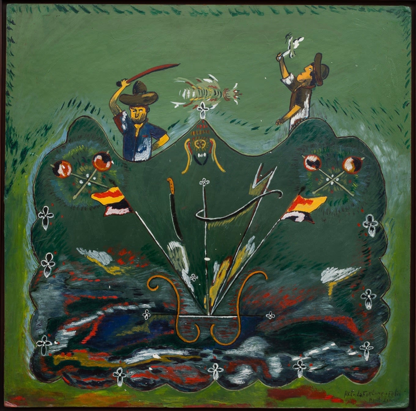 Lafortune Felix, Voodoo Symbols, c. 1984