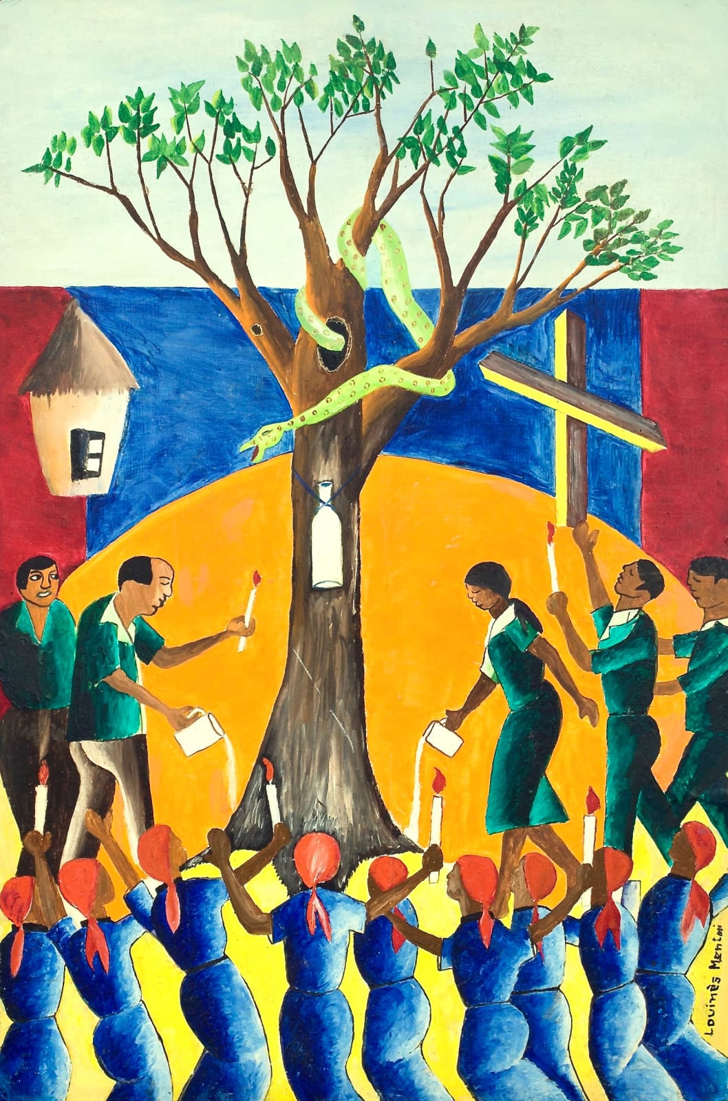 Louinès Mentor, Dambala Tree Ceremony, c. 1970's