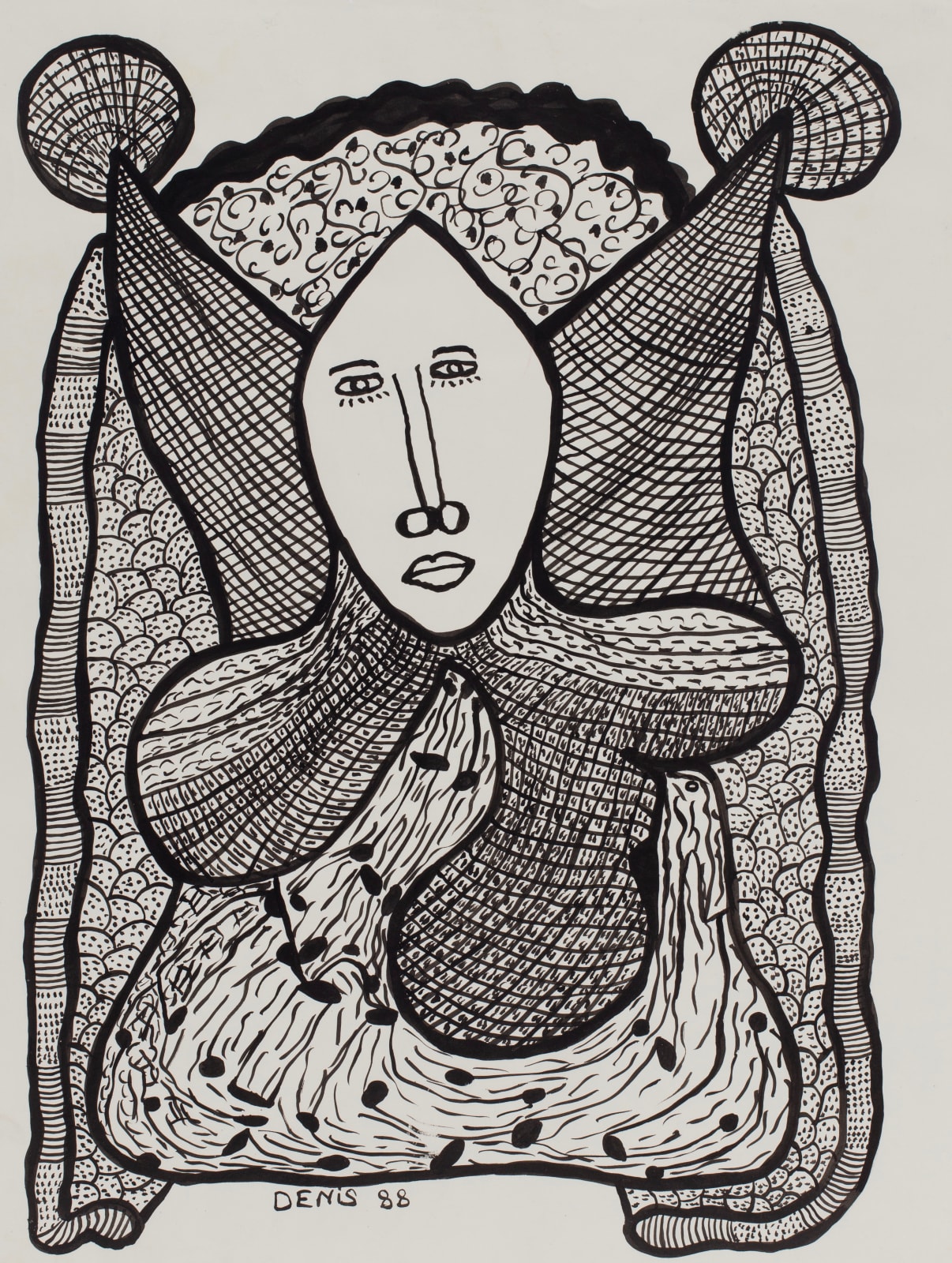 Denis Smith, Untitled Lwa/Loa, 1988