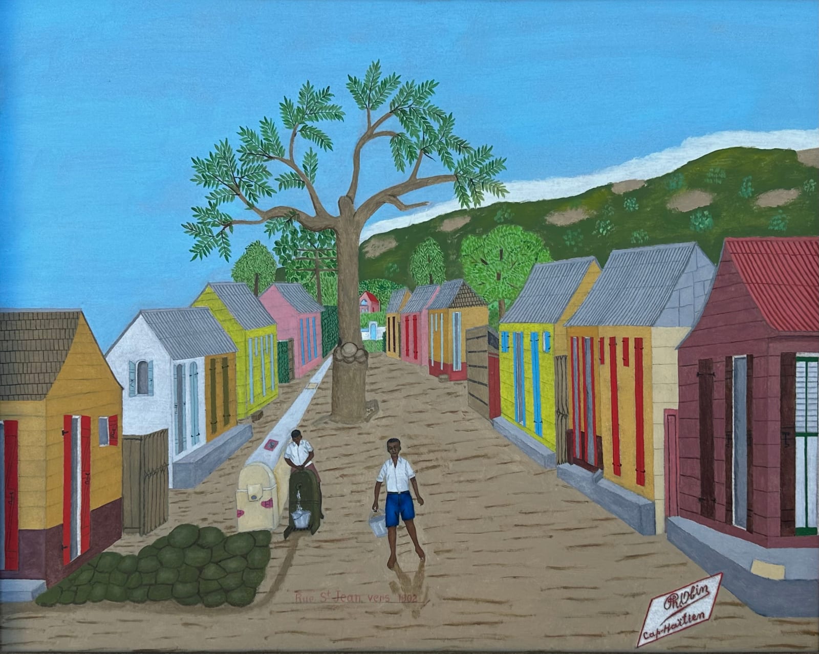 Philomé Obin, Rue St. Jean, vers 1902, 1950's