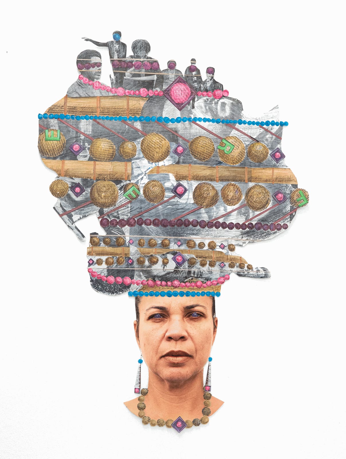 Helina Metaferia , Headdress XVI, 2020