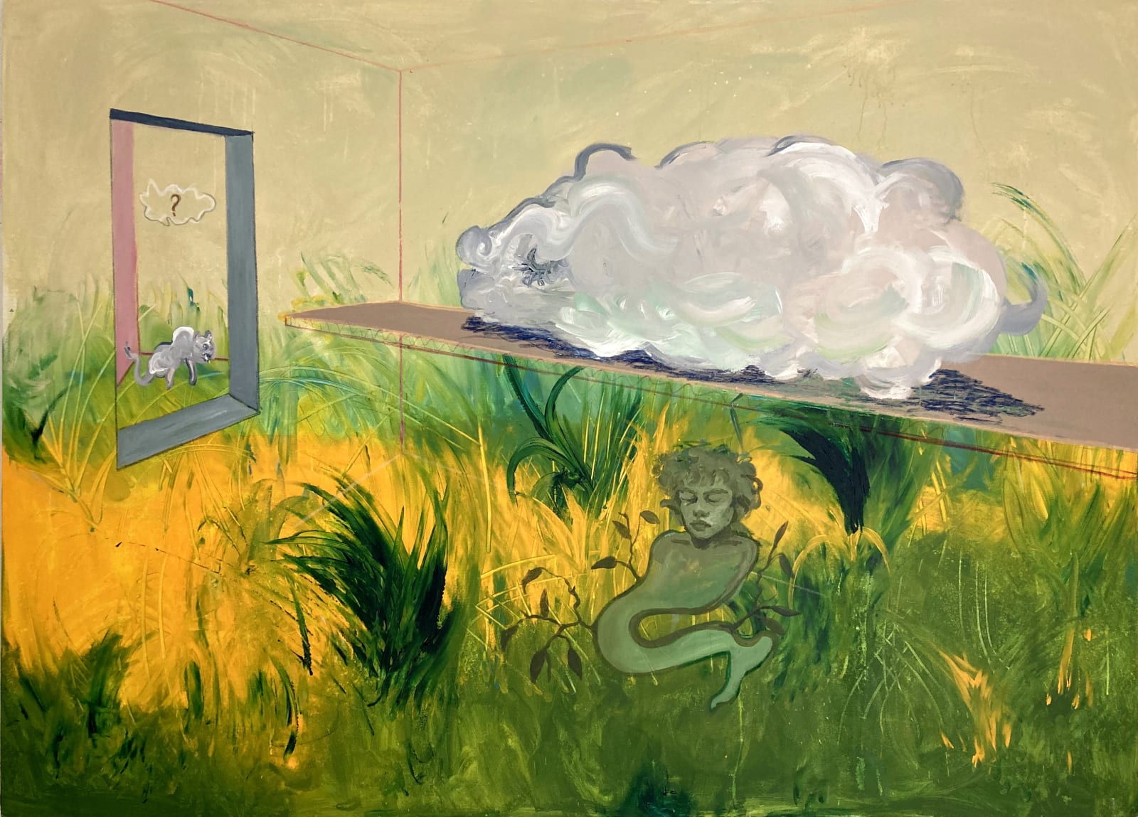 Youssra Raouchi, Sleeping Cloud, 2023