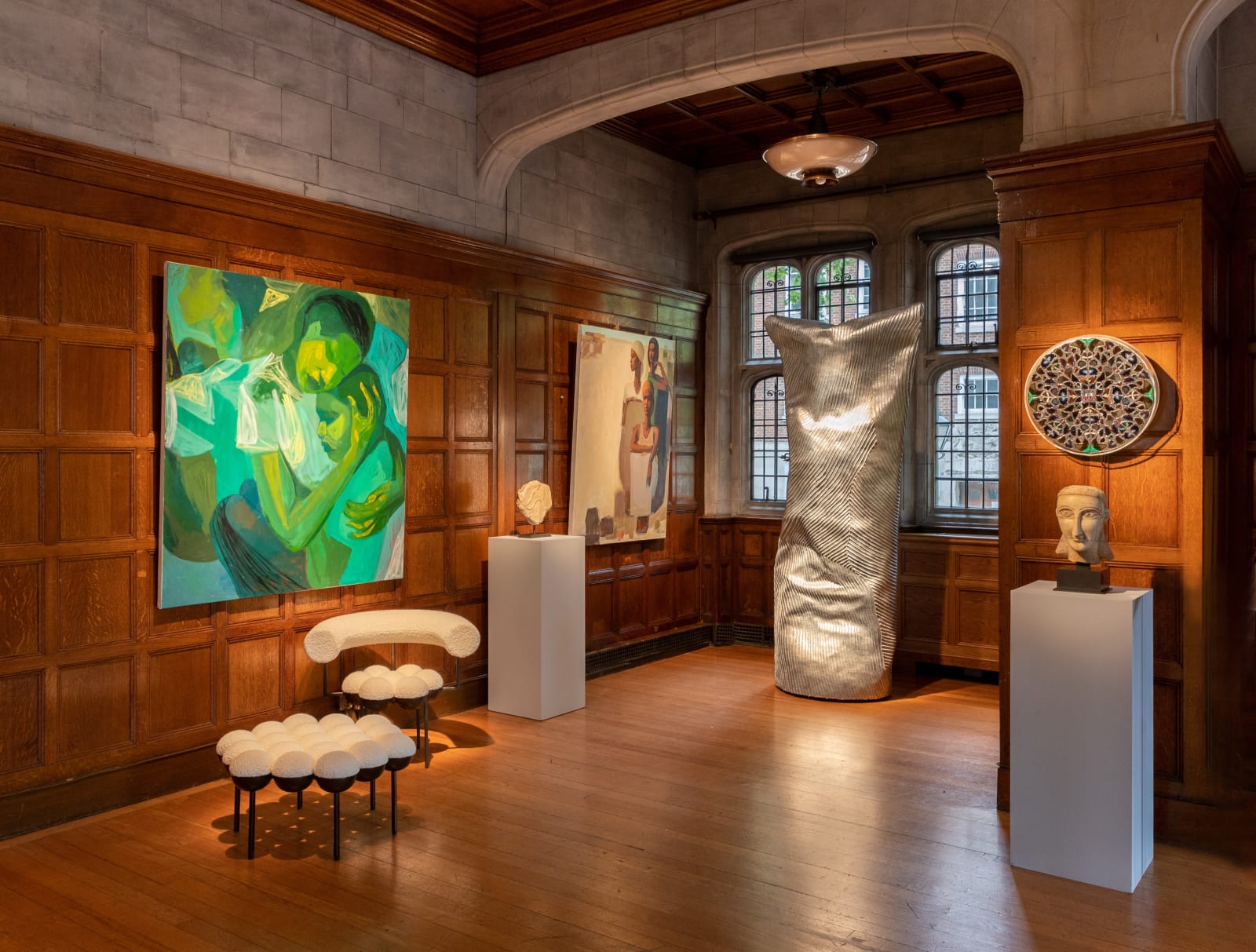 Installation view of Eye of the Collector. Courtesy of Lucy Emms.