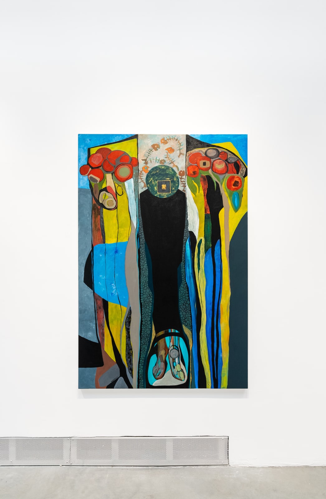 Merikokeb Berhanu Untitled LXXIV, 2022 Courtesy of the artist, Lucy Emms and Addis Fine Art