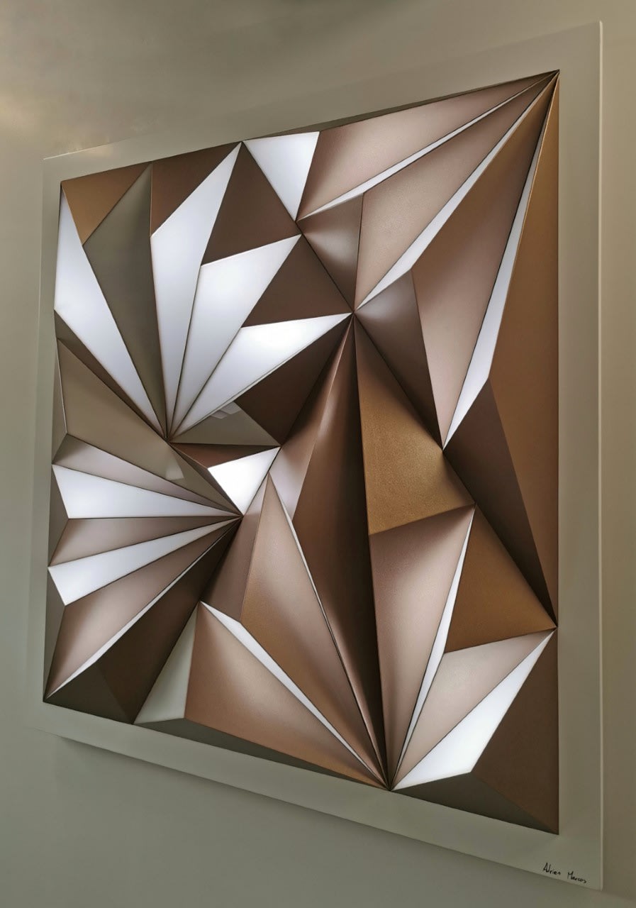 MIAMI, Marron rose iridescent, 2020