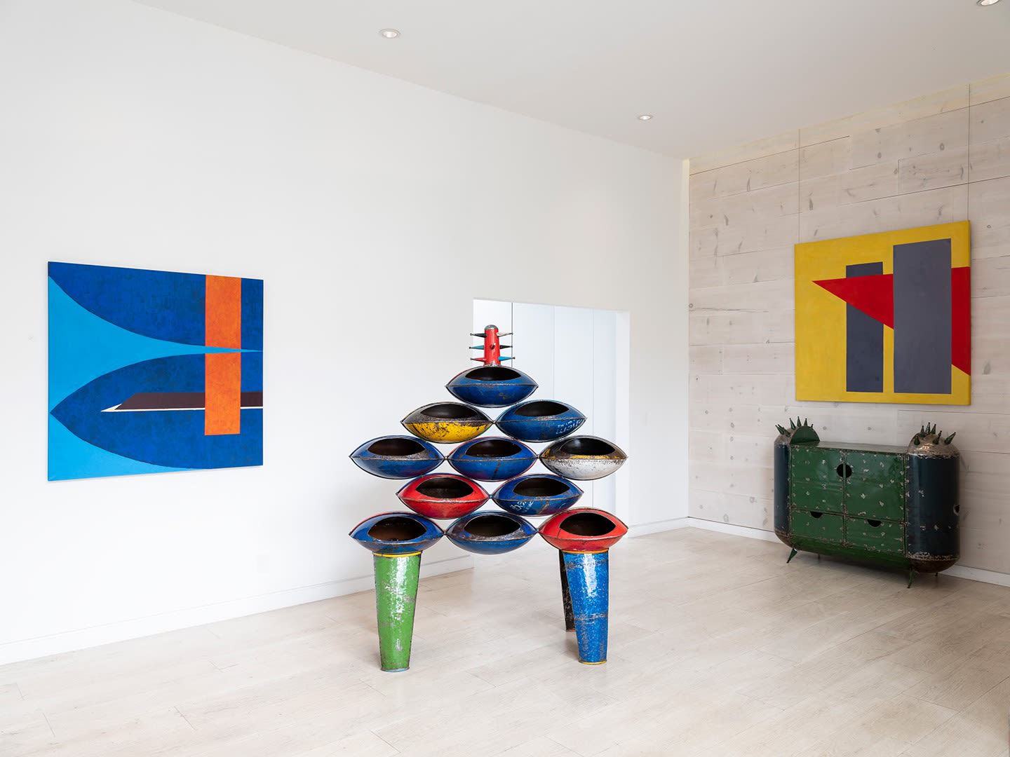 Wassef Boutros-Ghali: Echoes of Creativity. September 5 – September 30, 2023. albertz benda, Los Angeles. Photo by Julian Calero.