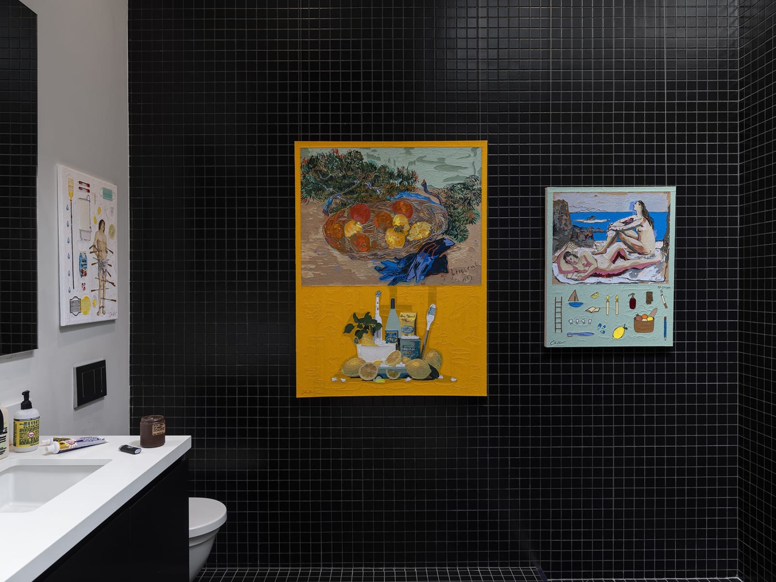 Charles Hickey: The Bathers The Brushers, February 29 – April 13, 2024. Courtesy of the artists and albertz benda, Los Angeles. Photo: Julian Calero