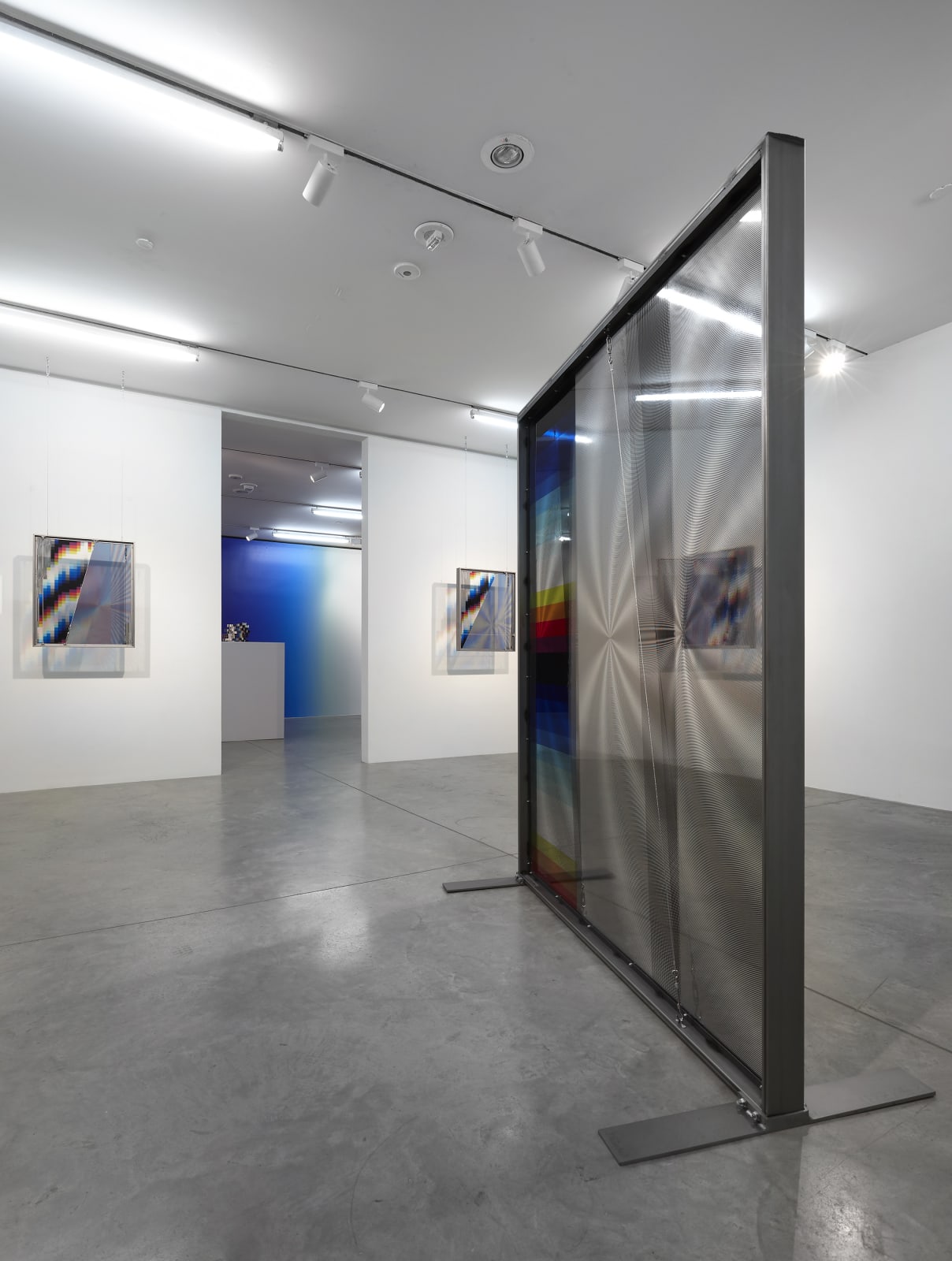 Felipe Pantone: Metallic Contact, albertz benda, NY. April 7 - May 14, 2022. Photo: Thomas Mueller