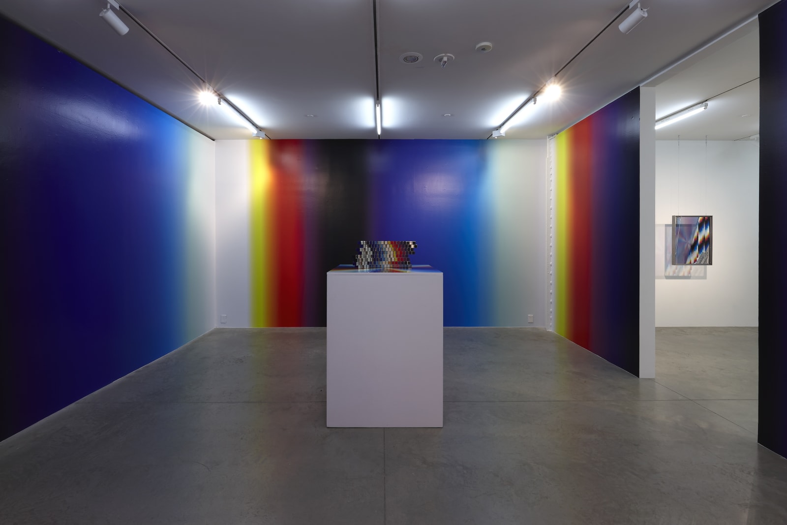 Felipe Pantone: Metallic Contact, albertz benda, NY. April 7 - May 14, 2022. Photo: Thomas Mueller