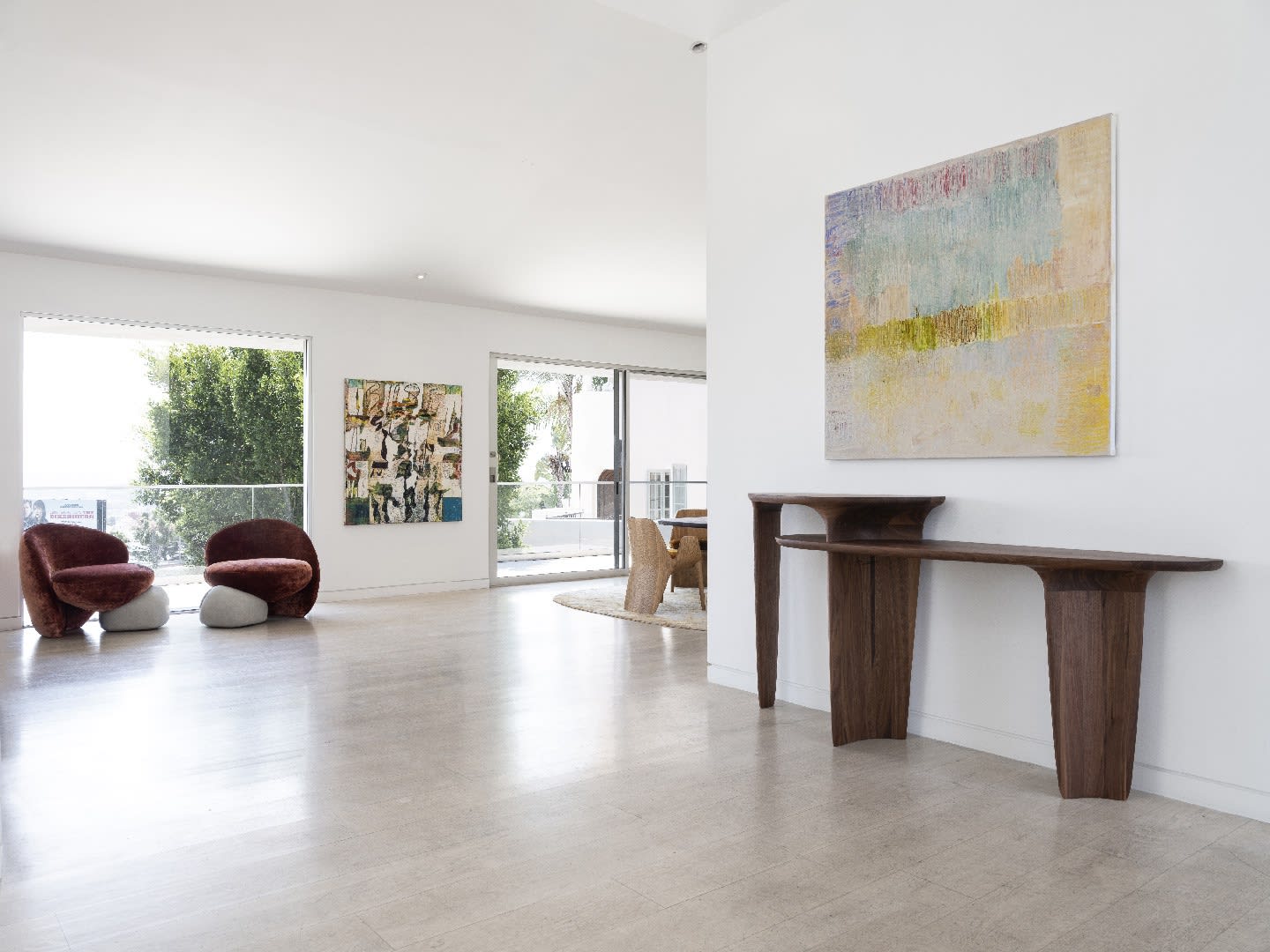 Christopher Le Brun and Edmond Brooks-Beckman, July 11 – August 9, 2024. Courtesy of the artists and albertz benda, Los Angeles. Photo: Julian Calero