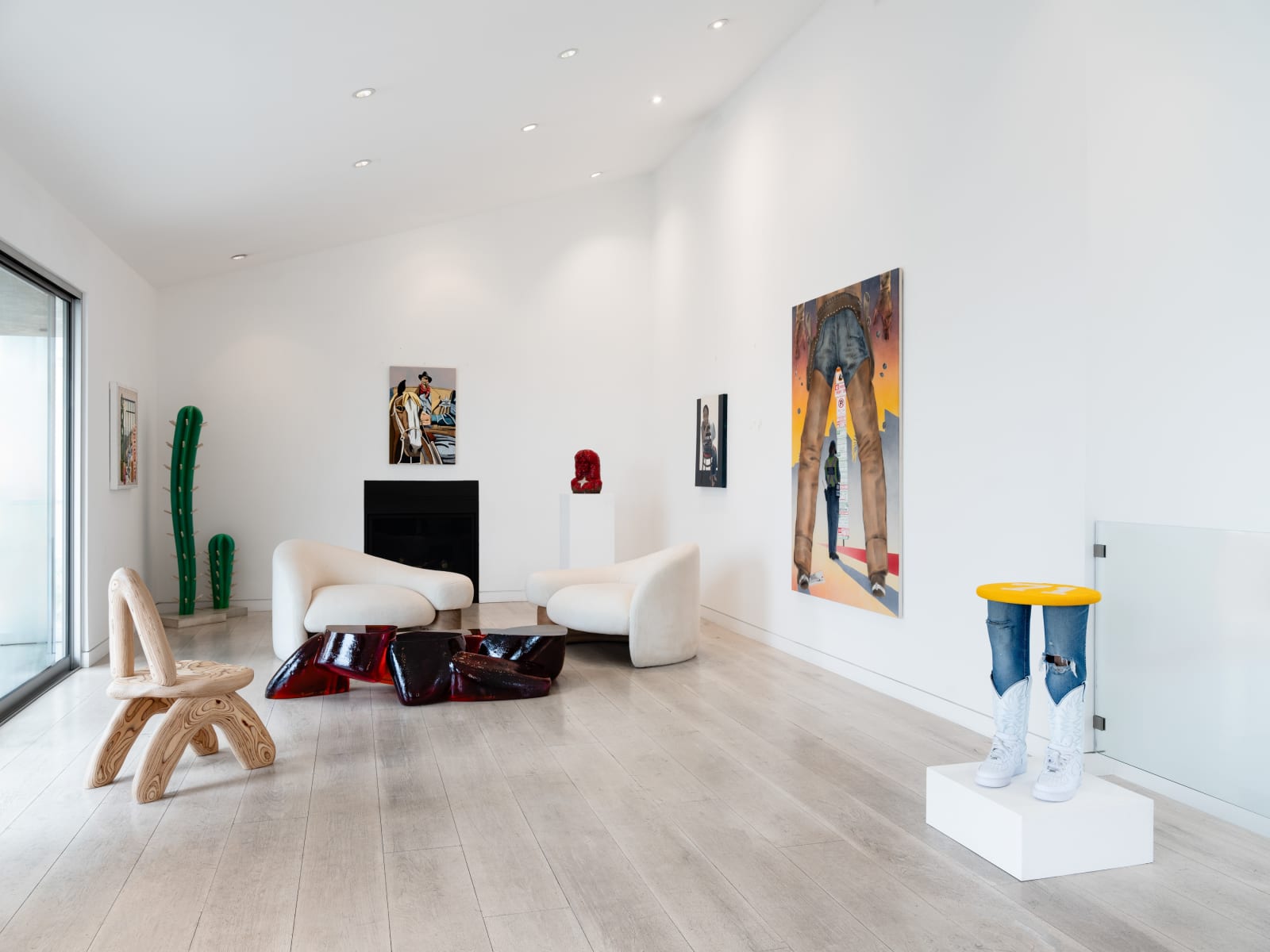 SADDLE UP: Artistic Journeys Through Cowboy Culture Feb 20 – March 28, 2025. albertz benda, Los Angeles. Photo: Julian Calero