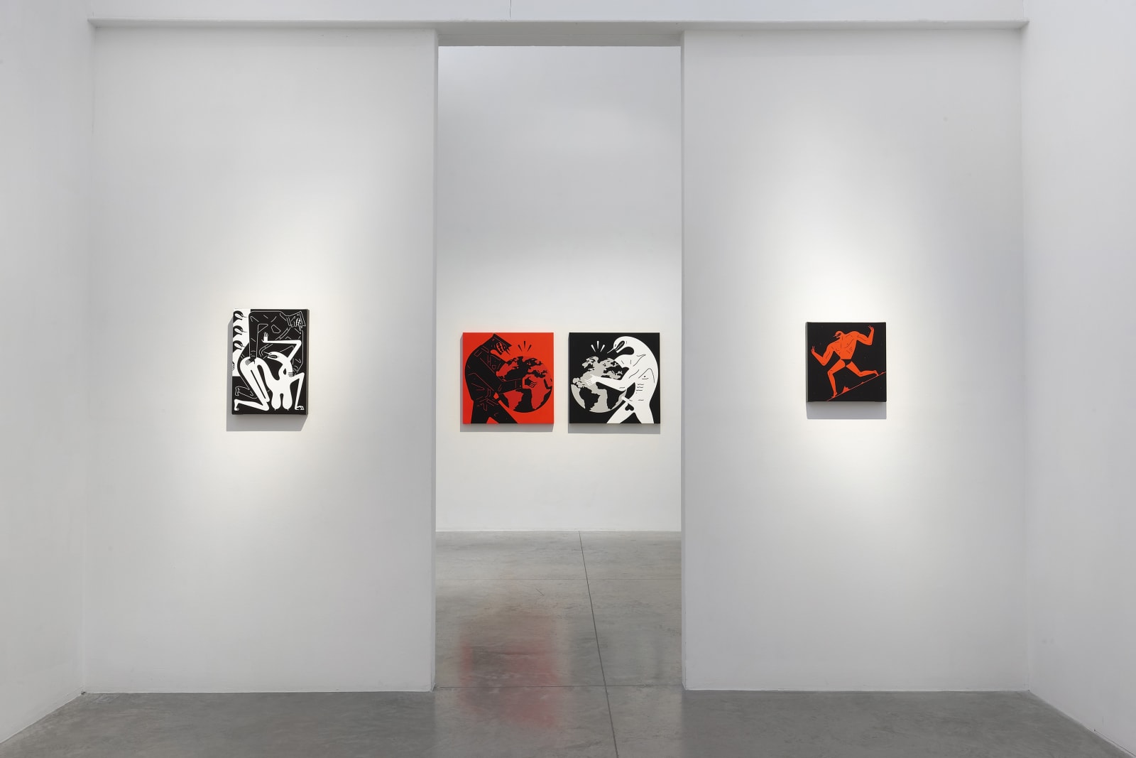 Cleon Peterson: Mr. Sinister, albertz benda, NY. March 3-April 2, 2022. Photo: Thomas Mueller