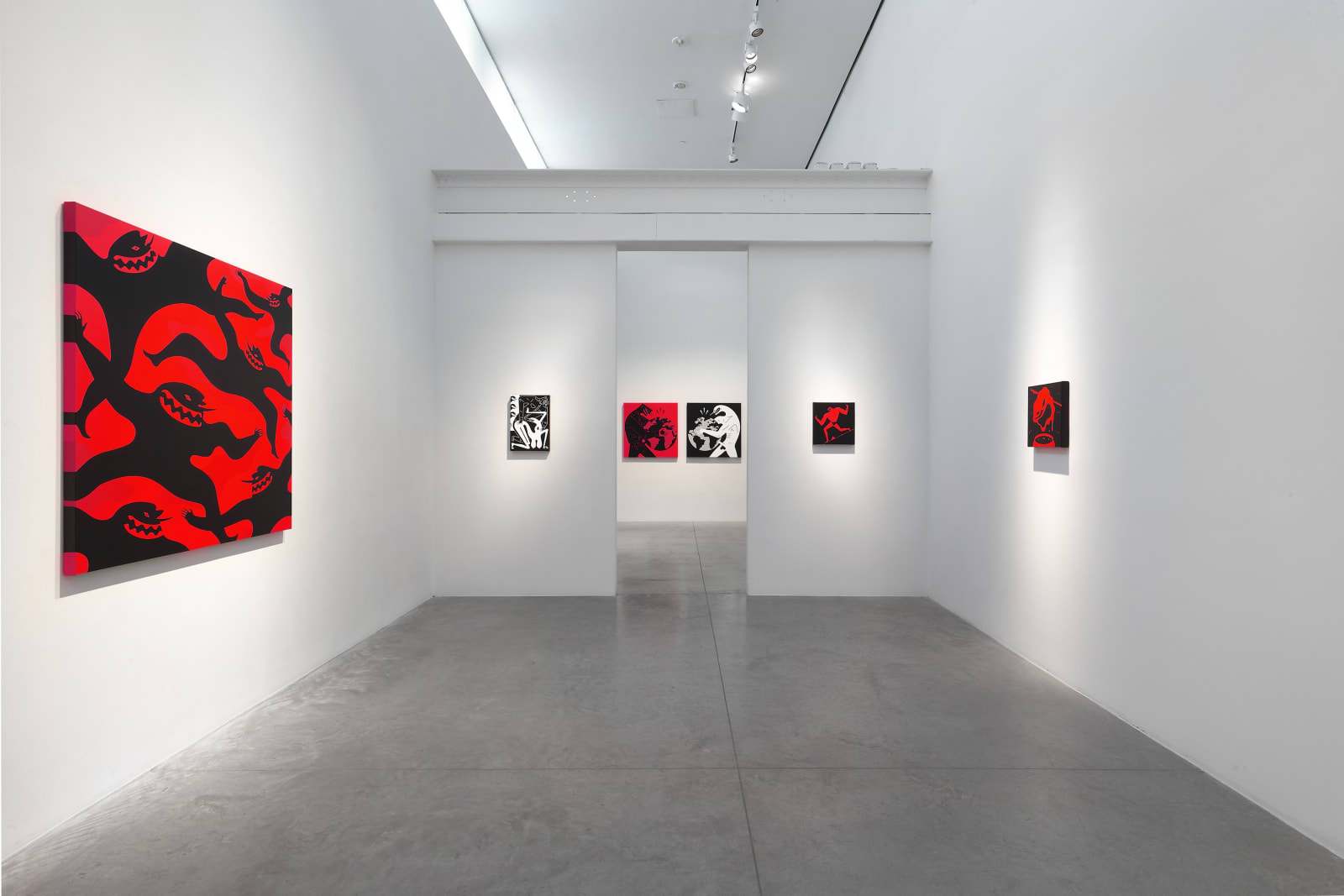 Cleon Peterson: Mr. Sinister, albertz benda, NY. March 3-April 2, 2022. Photo: Thomas Mueller