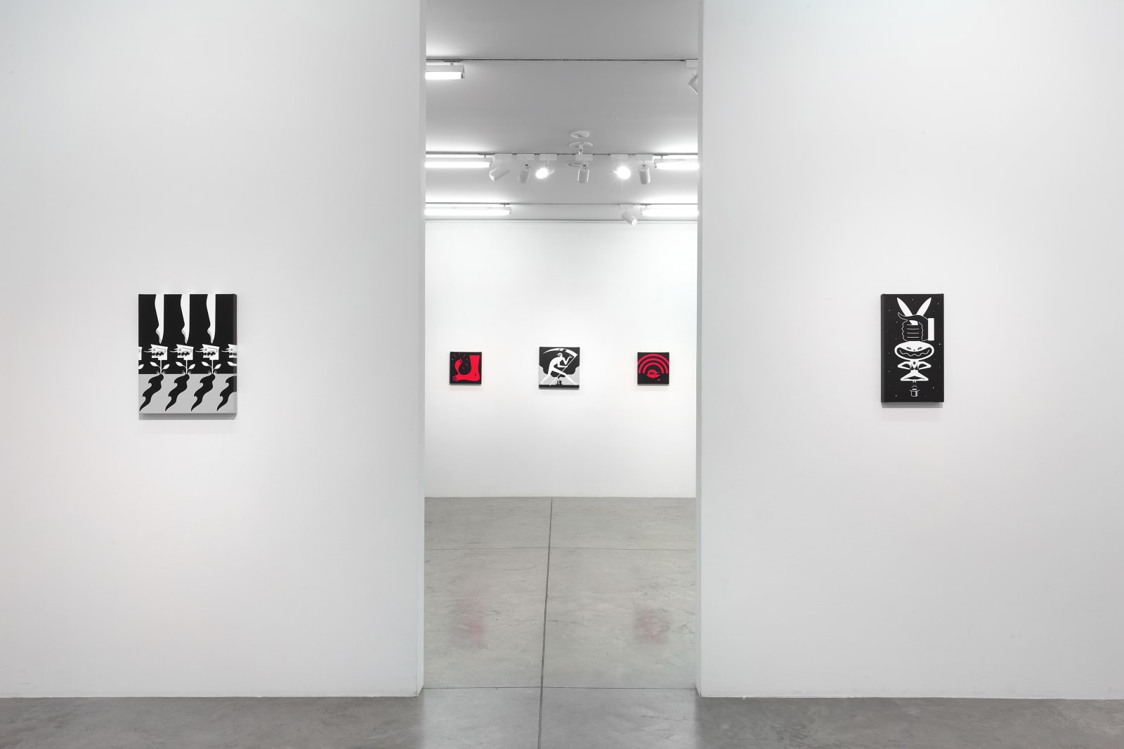 Cleon Peterson: Mr. Sinister, albertz benda, NY. March 3-April 2, 2022. Photo: Thomas Mueller