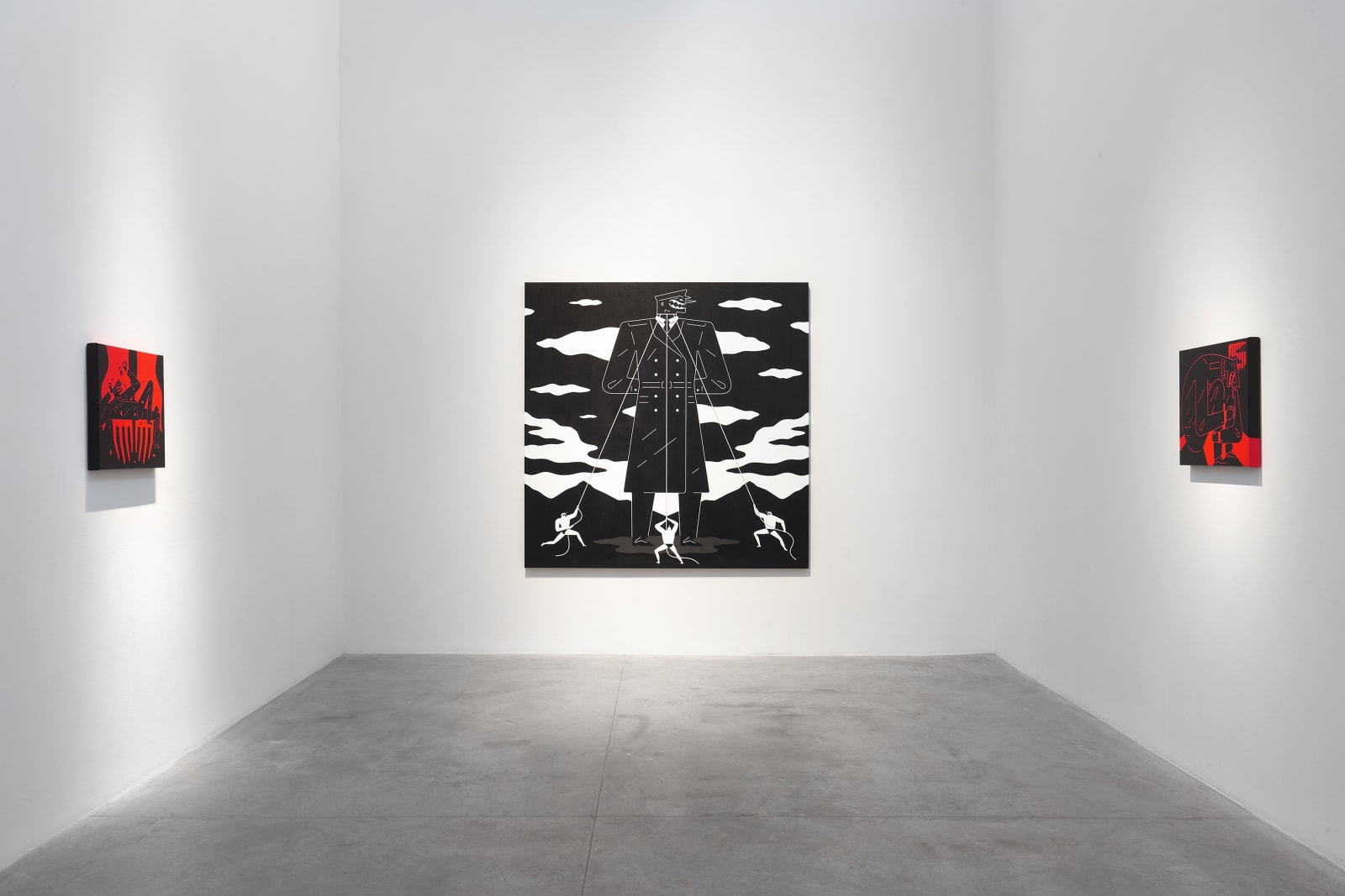 Cleon Peterson: Mr. Sinister, albertz benda, NY. March 3-April 2, 2022. Photo: Thomas Mueller
