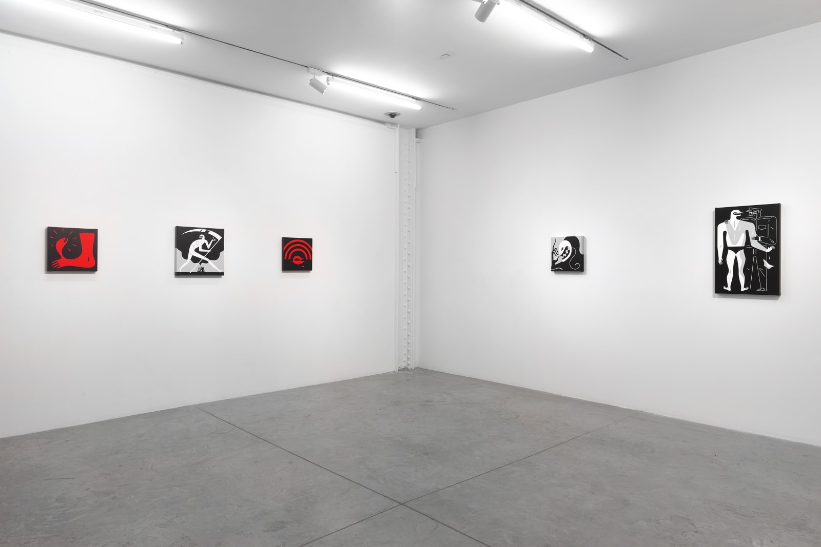 Cleon Peterson: Mr. Sinister, albertz benda, NY. March 3-April 2, 2022. Photo: Thomas Mueller