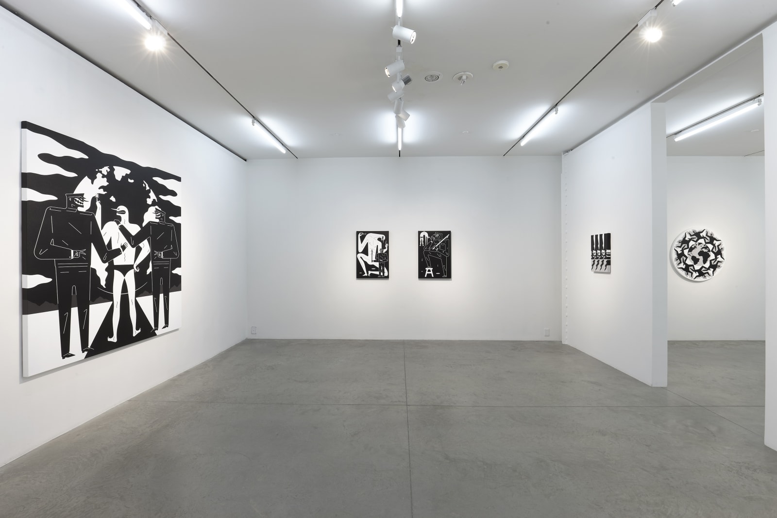Cleon Peterson: Mr. Sinister, albertz benda, NY. March 3-April 2, 2022. Photo: Thomas Mueller