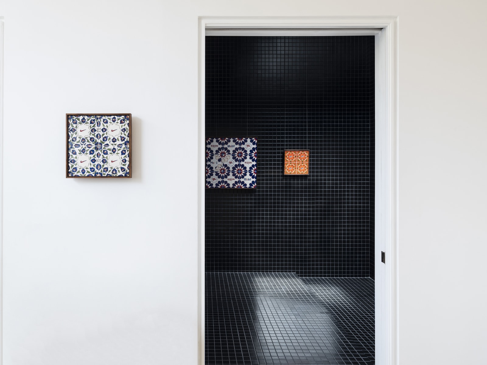 Saj Issa: Americana Hammam. June 3 - July 1, 2022. The BATHROOM | albertz benda, Los Angeles. Photo: Julian Calero