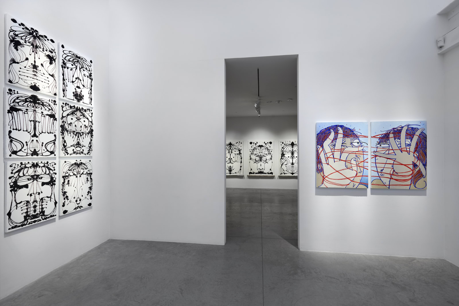 Timothy Curtis: The Cat's Cradle. albertz benda, New York. October 7 - November 20, 2021. Photo: Thomas Muller