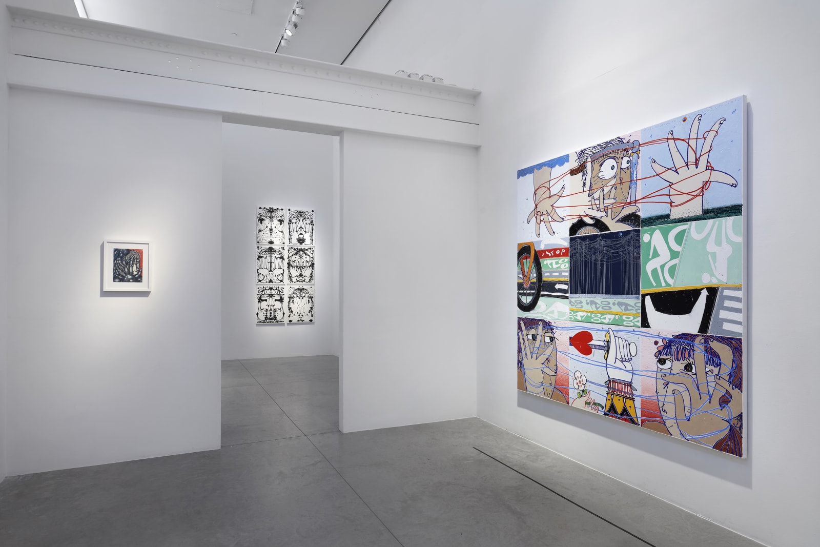 Timothy Curtis: The Cat's Cradle. albertz benda, New York. October 7 - November 20, 2021. Photo: Thomas Muller