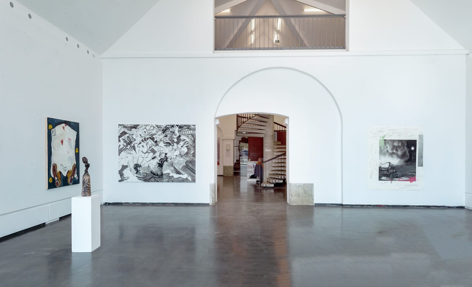 THIS IS AMERICA. Kunstraum Potsdam, Germany. August 7 - September 9, 2021. Photo: Michael Lüder