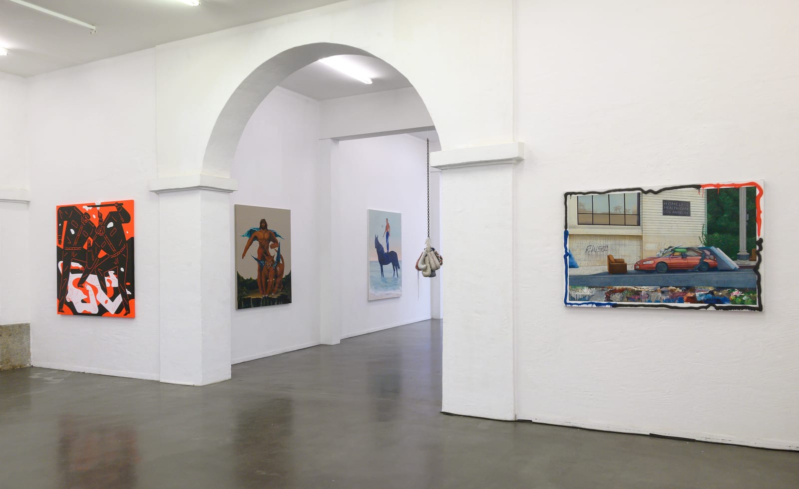 THIS IS AMERICA. Kunstraum Potsdam, Germany. August 7 - September 9, 2021. Photo: Michael Lüder