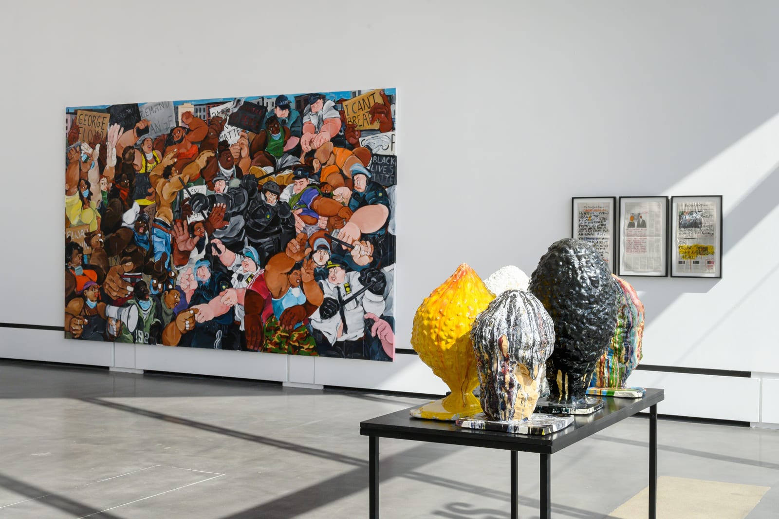 THIS IS AMERICA. Kunstraum Potsdam, Germany. August 7 - September 9, 2021. Photo: Michael Lüder