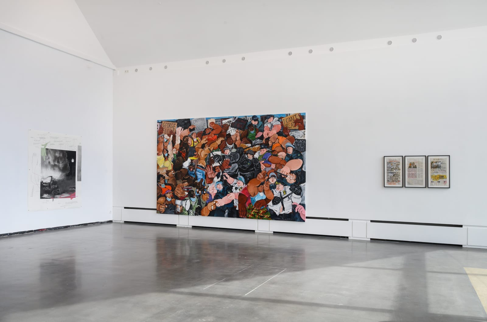 THIS IS AMERICA. Kunstraum Potsdam, Germany. August 7 - September 9, 2021. Photo: Michael Lüder