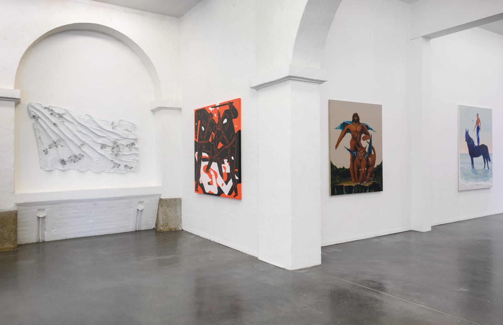 THIS IS AMERICA. Kunstraum Potsdam, Germany. August 7 - September 9, 2021. Photo: Michael Lüder