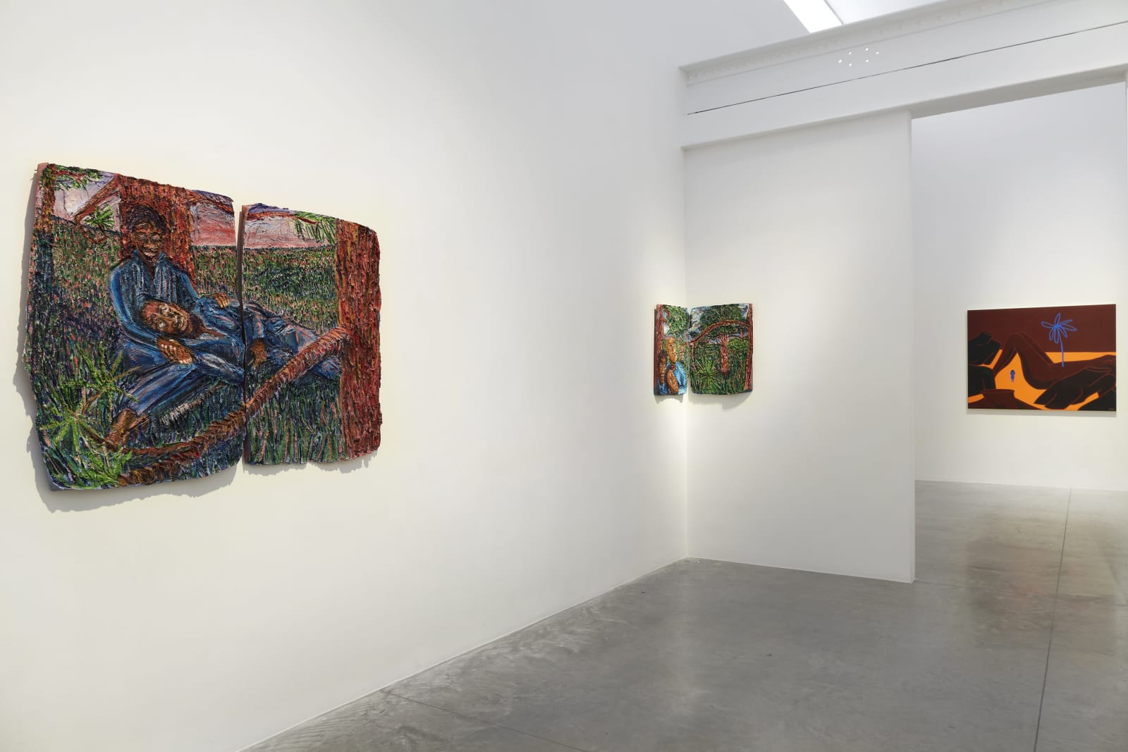Fragmented Bodies II: Fluidity in Form. albertz benda, New York. June 24 - July 31, 2021. Photo: Thomas Müller