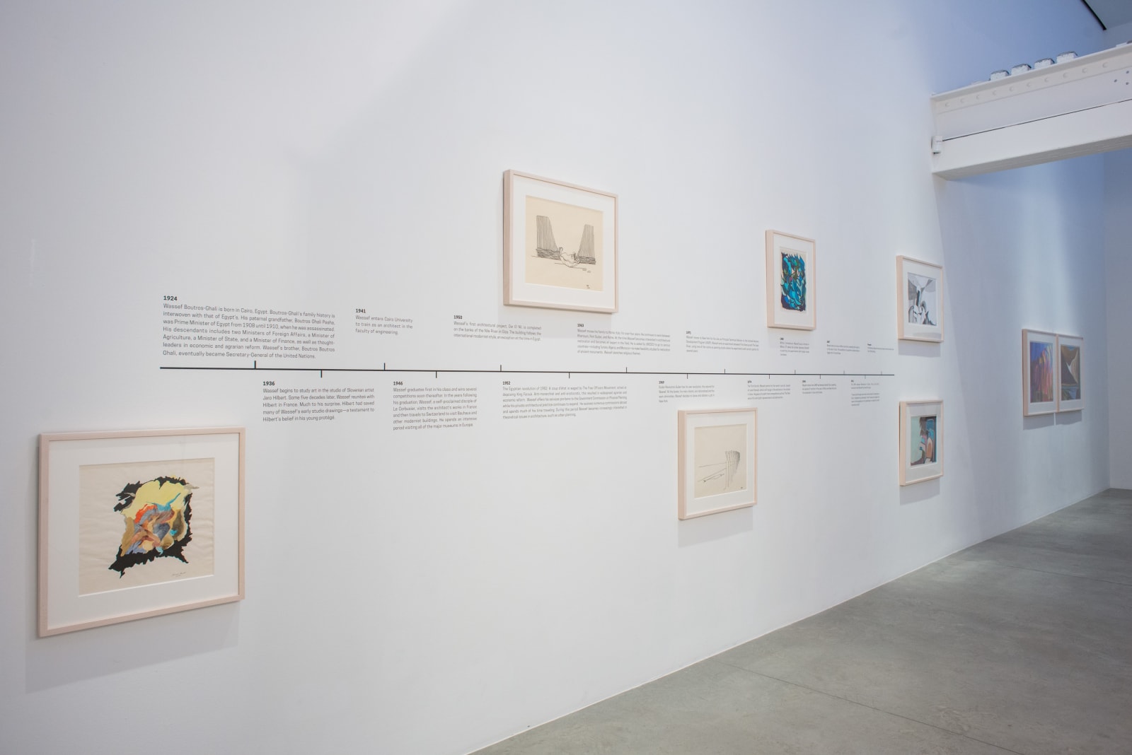 Wassef Boutros-Ghali: A Retrospective. albertz benda, New York. November 12 - December 19, 2020.