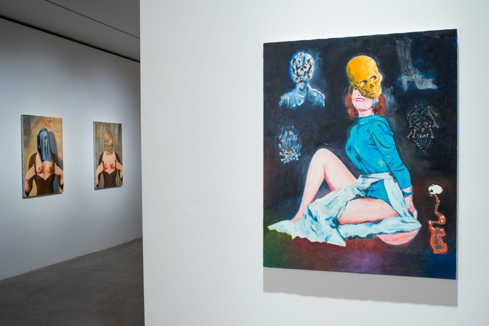 Installation view: Tadanori Yokoo: Death and Dreams. September 6 – October 13, 2018. albertz benda, New York