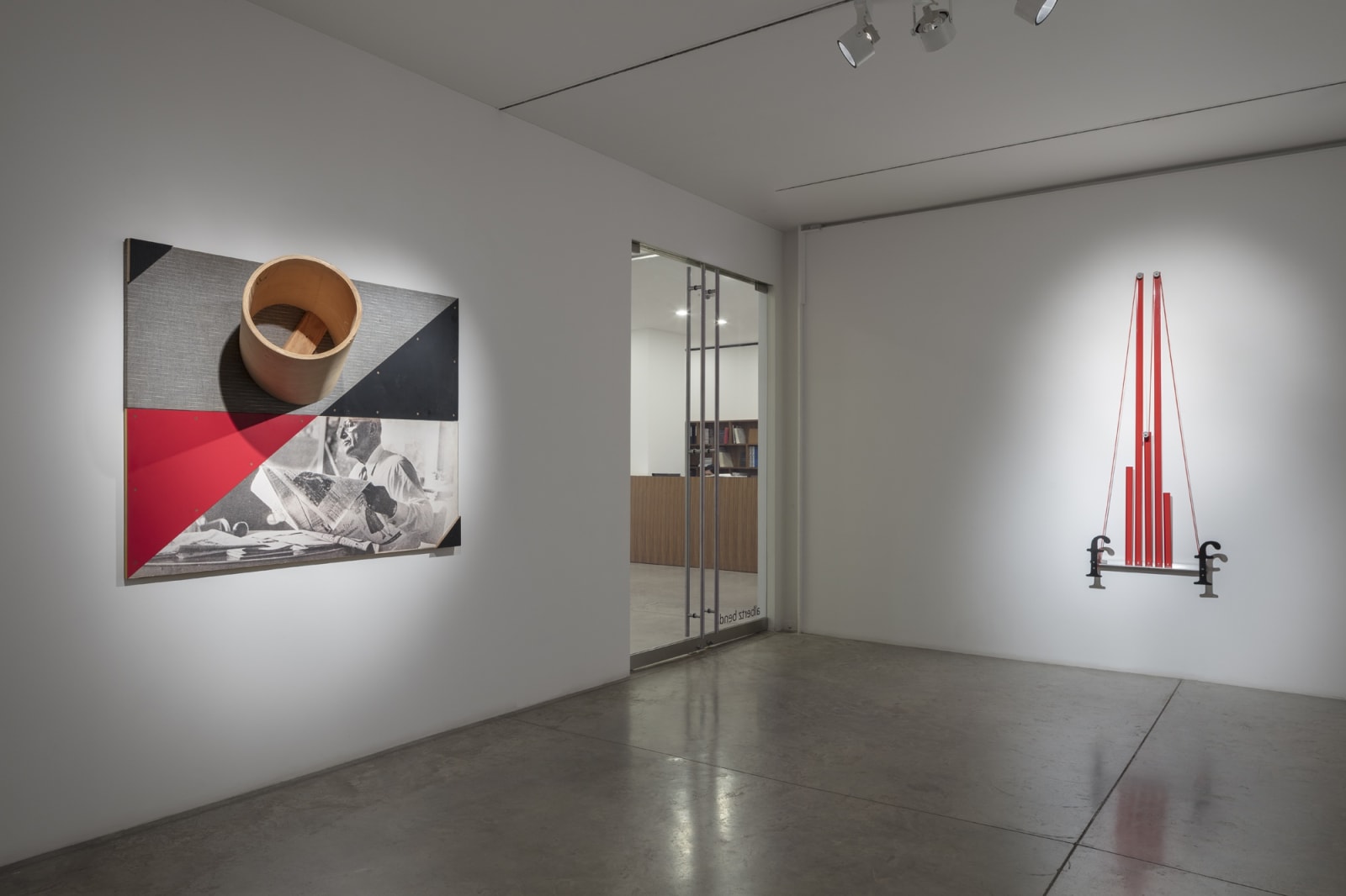 After the Orgies: Bill Beckley, the Eighties, installation image. albertz benda, New York. January 25 - March 10, 2018.