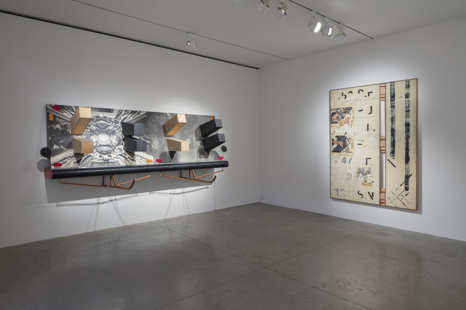 After the Orgies: Bill Beckley, the Eighties, installation image. albertz benda, New York. January 25 - March 10, 2018.