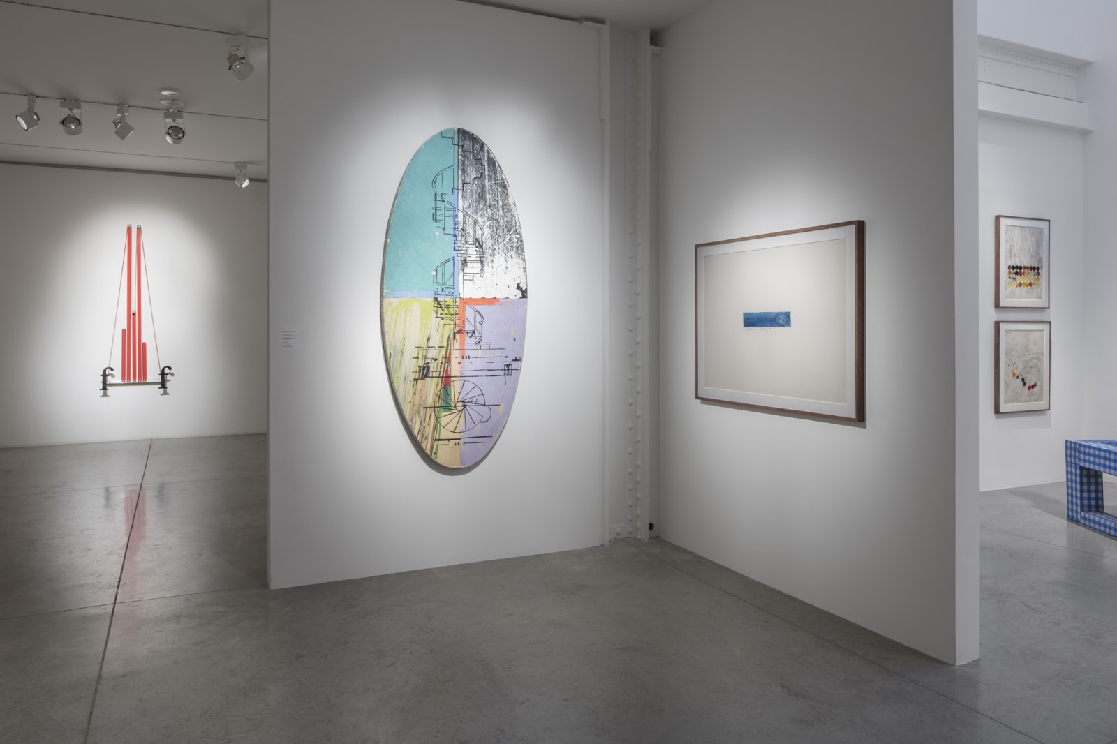 After the Orgies: Bill Beckley, the Eighties, installation image. albertz benda, New York. January 25 - March 10, 2018.