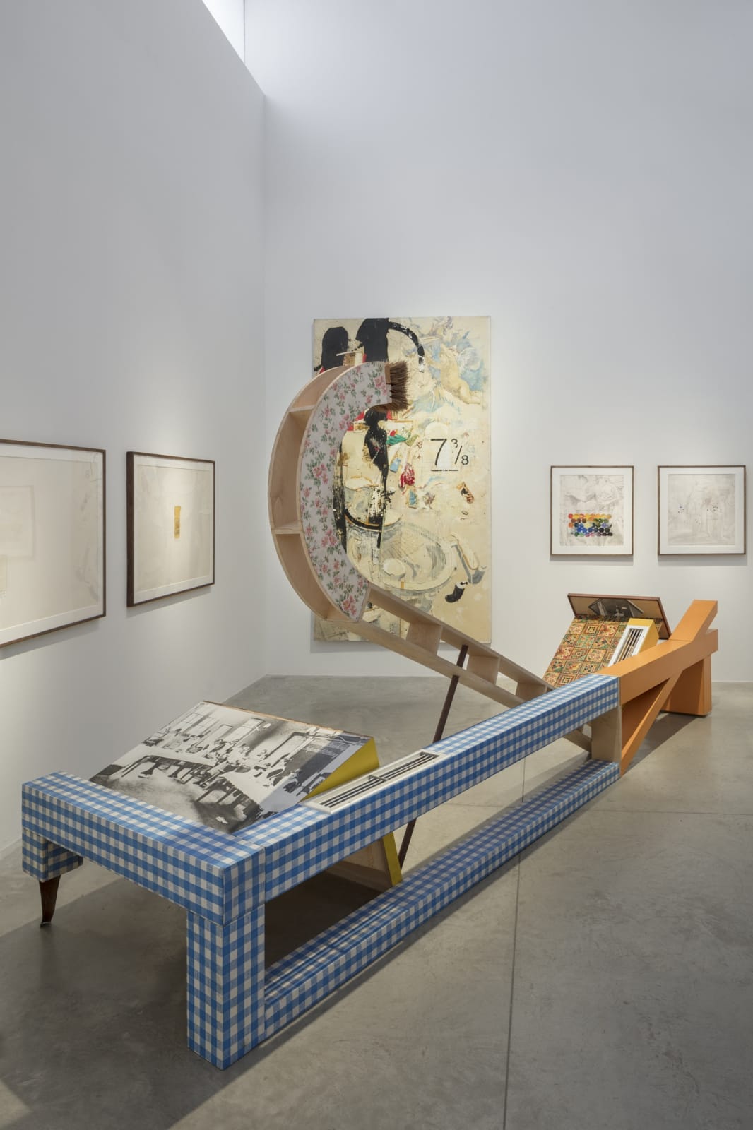 After the Orgies: Bill Beckley, the Eighties, installation image. albertz benda, New York. January 25 - March 10, 2018.