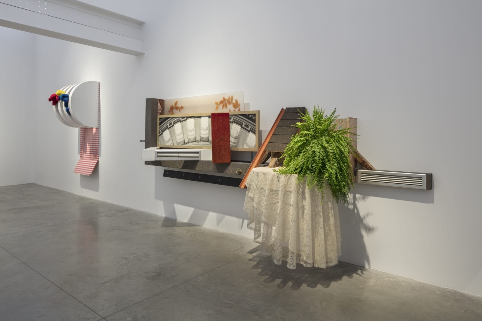 After the Orgies: Bill Beckley, the Eighties, installation image. albertz benda, New York. January 25 - March 10, 2018.