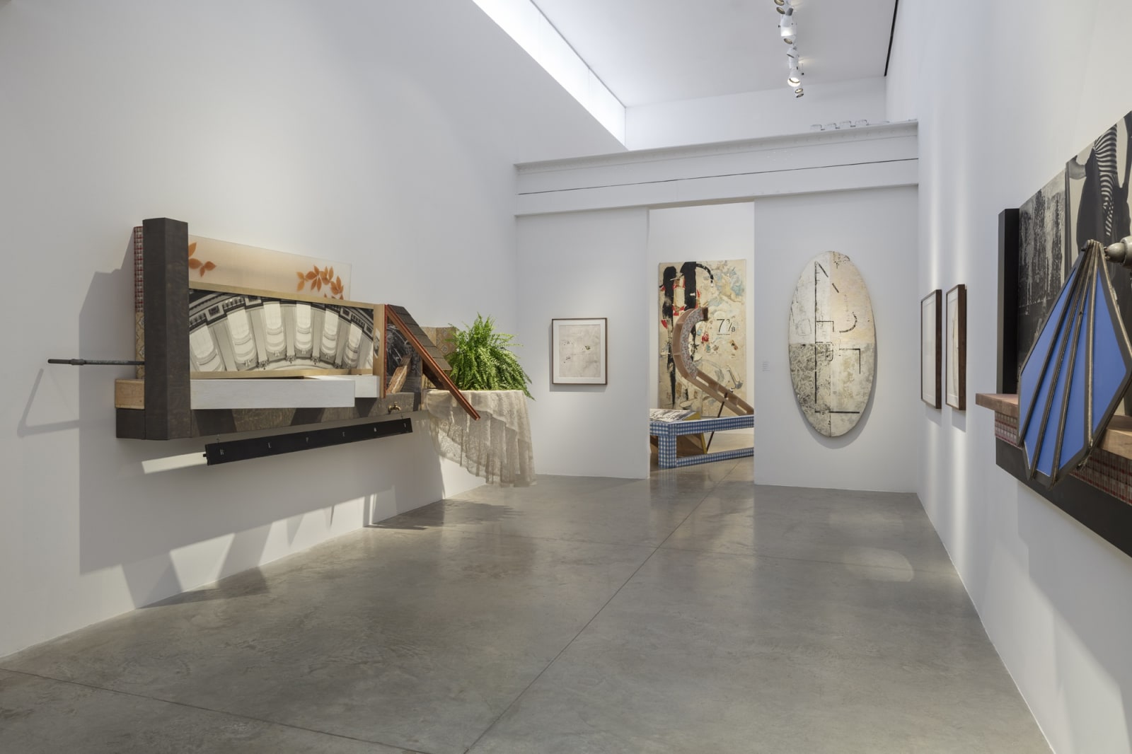 After the Orgies: Bill Beckley, the Eighties, installation image. albertz benda, New York. January 25 - March 10, 2018.