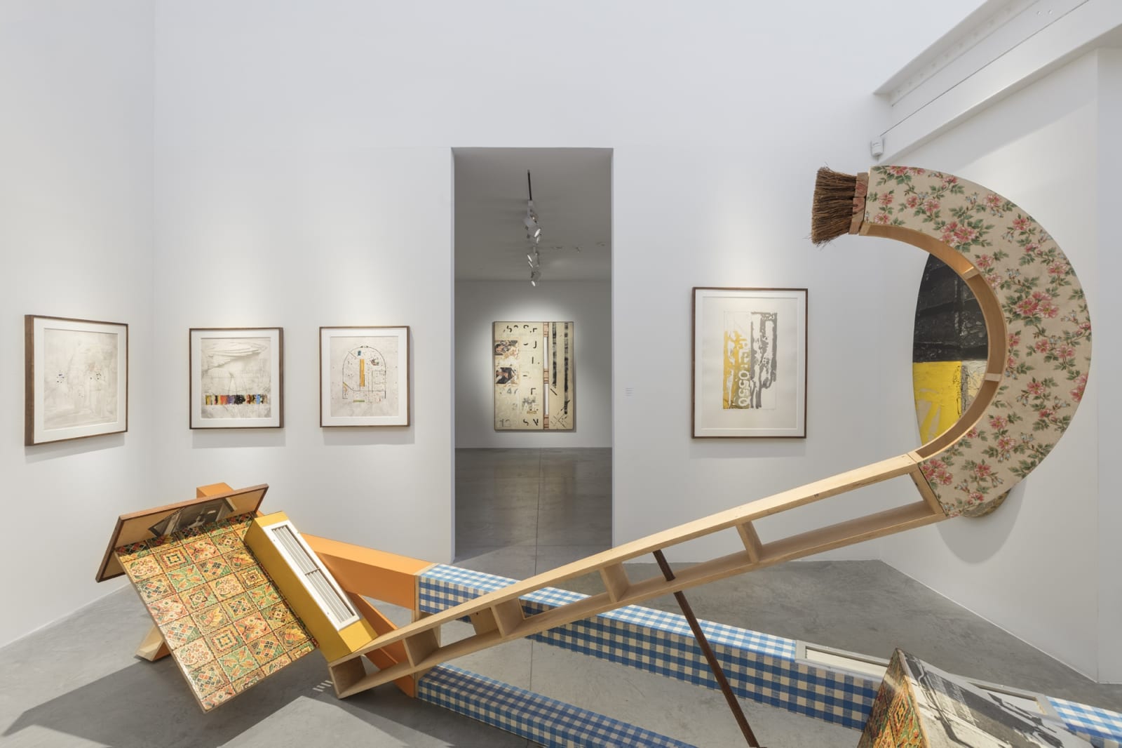 After the Orgies: Bill Beckley, the Eighties, installation image. albertz benda, New York. January 25 - March 10, 2018.