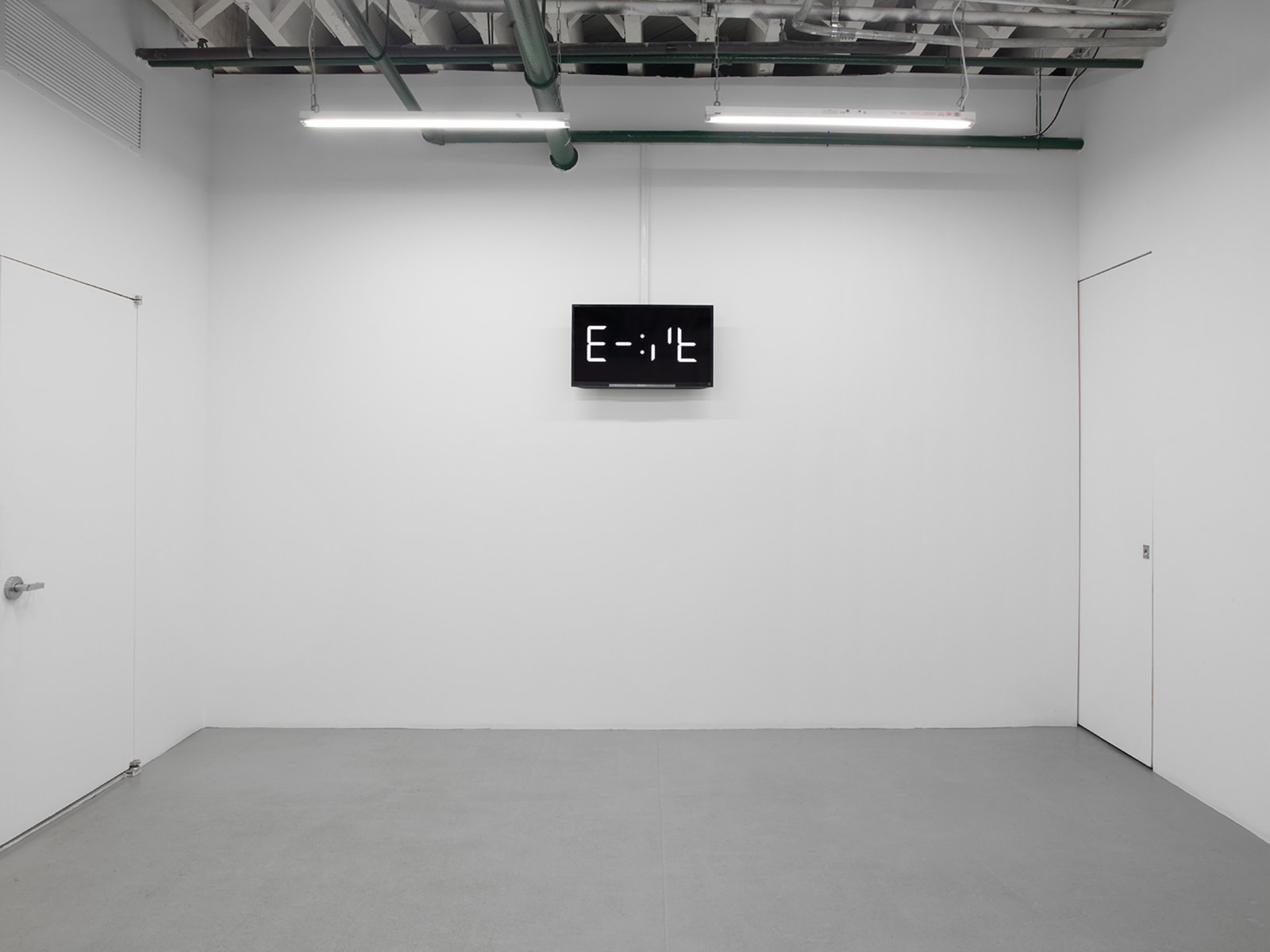 Fiete Stolte: Transit. Installation view. albertz benda, new york. Photo by Christopher Burke Studio