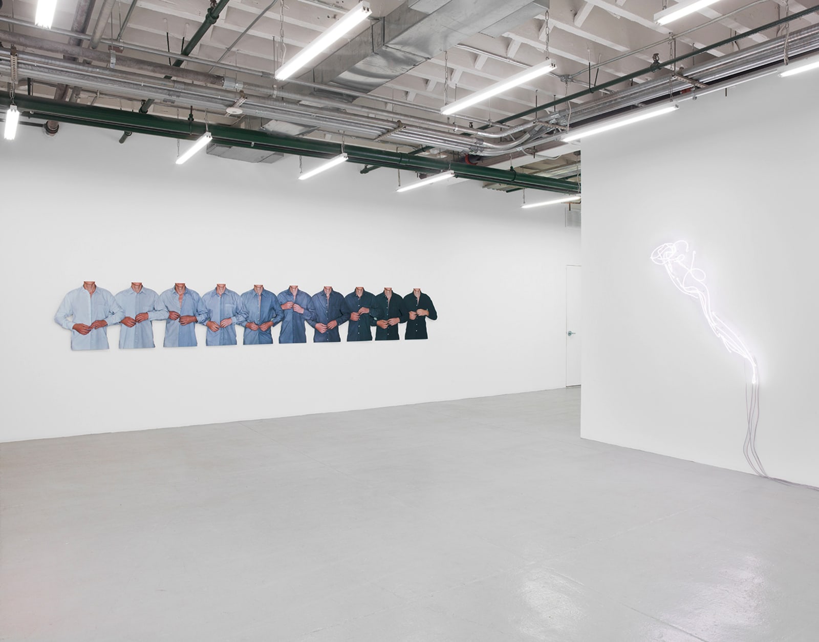 Fiete Stolte: Transit. Installation view. albertz benda, new york. Photo by Christopher Burke Studio