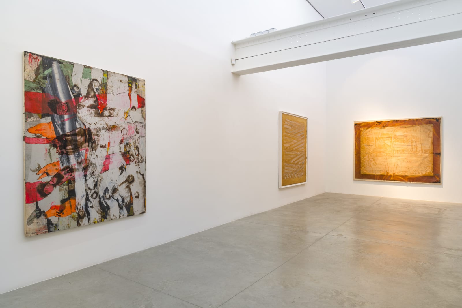 Ed Moses: Painting as Process (installation view). September 8 - October 15, 2016. Albertz Benda, New York.