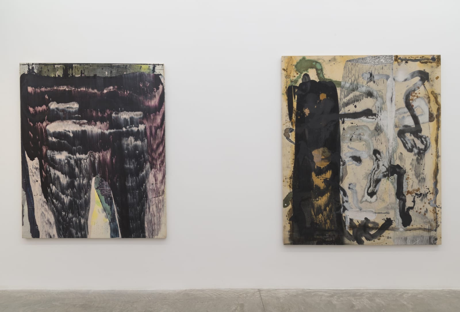 Ed Moses: Painting as Process (installation view). September 8 - October 15, 2016. Albertz Benda, New York.