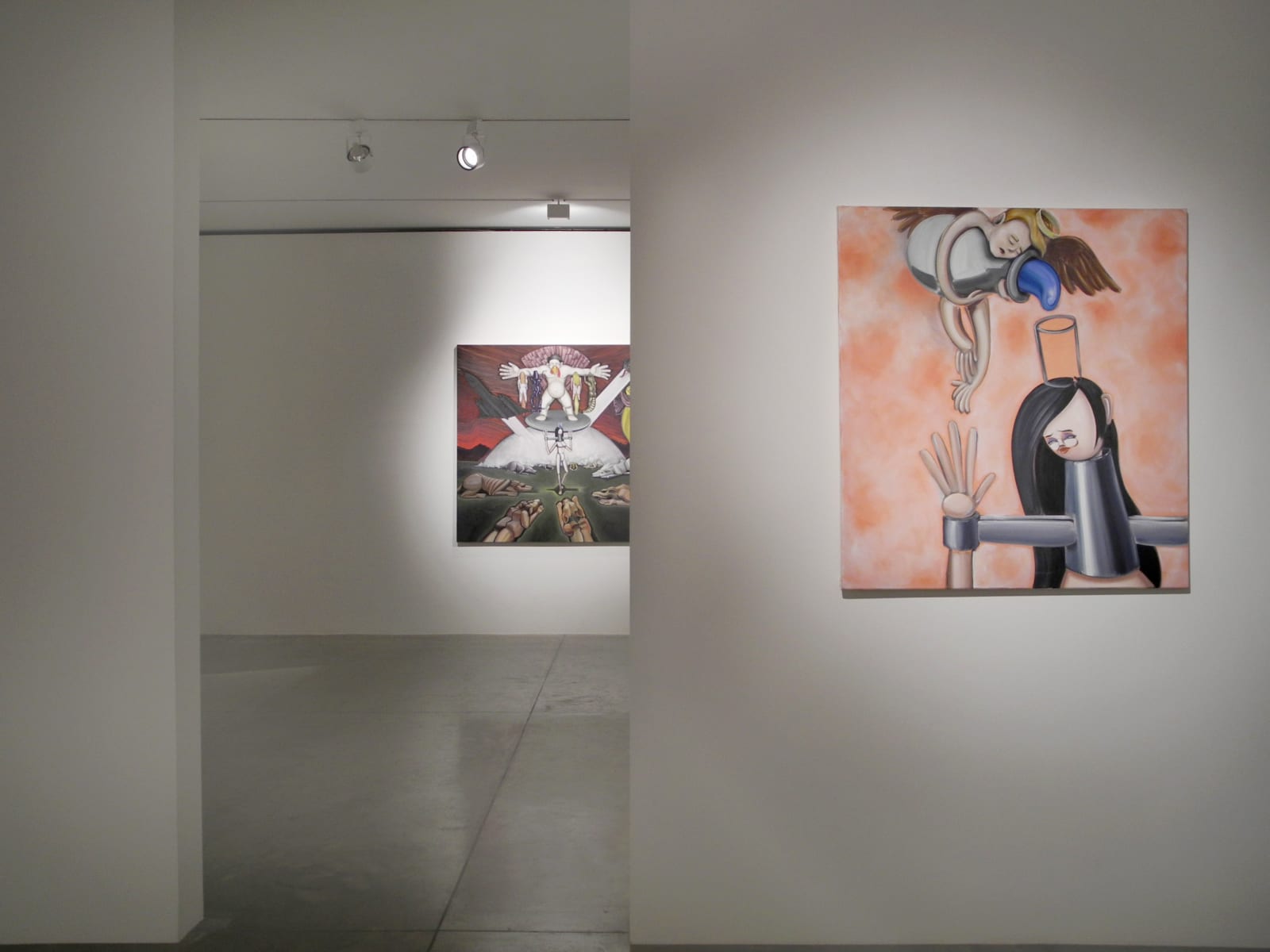 Installation view - Lucia Love: Doomerangs, July 7 - August 5, 2016.