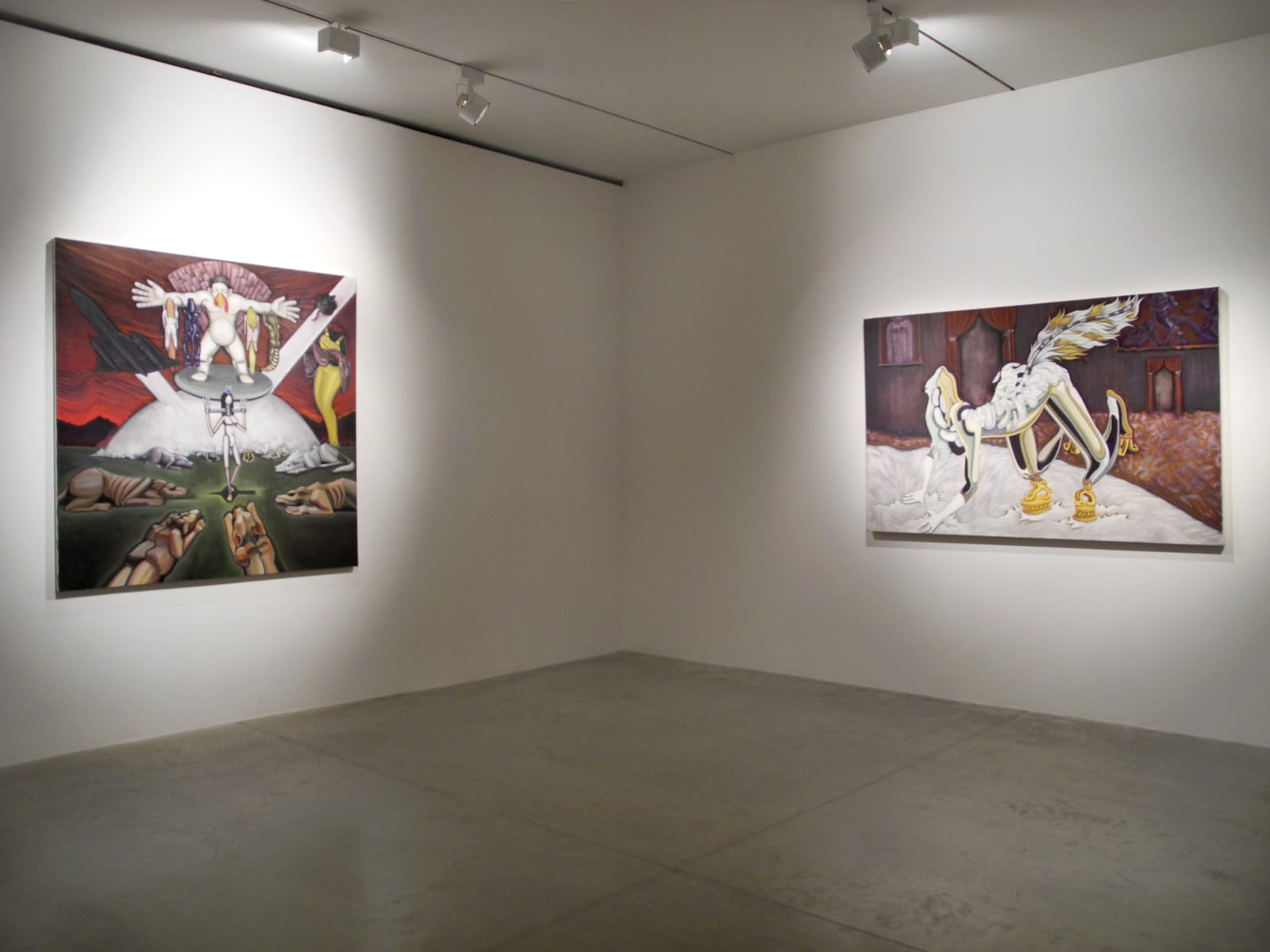 Installation view - Lucia Love: Doomerangs, July 7 - August 5, 2016.