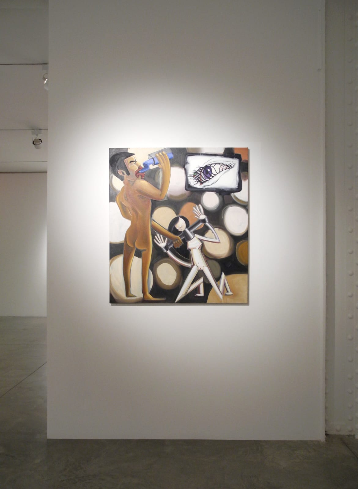 Installation view - Lucia Love: Doomerangs, July 7 - August 5, 2016.