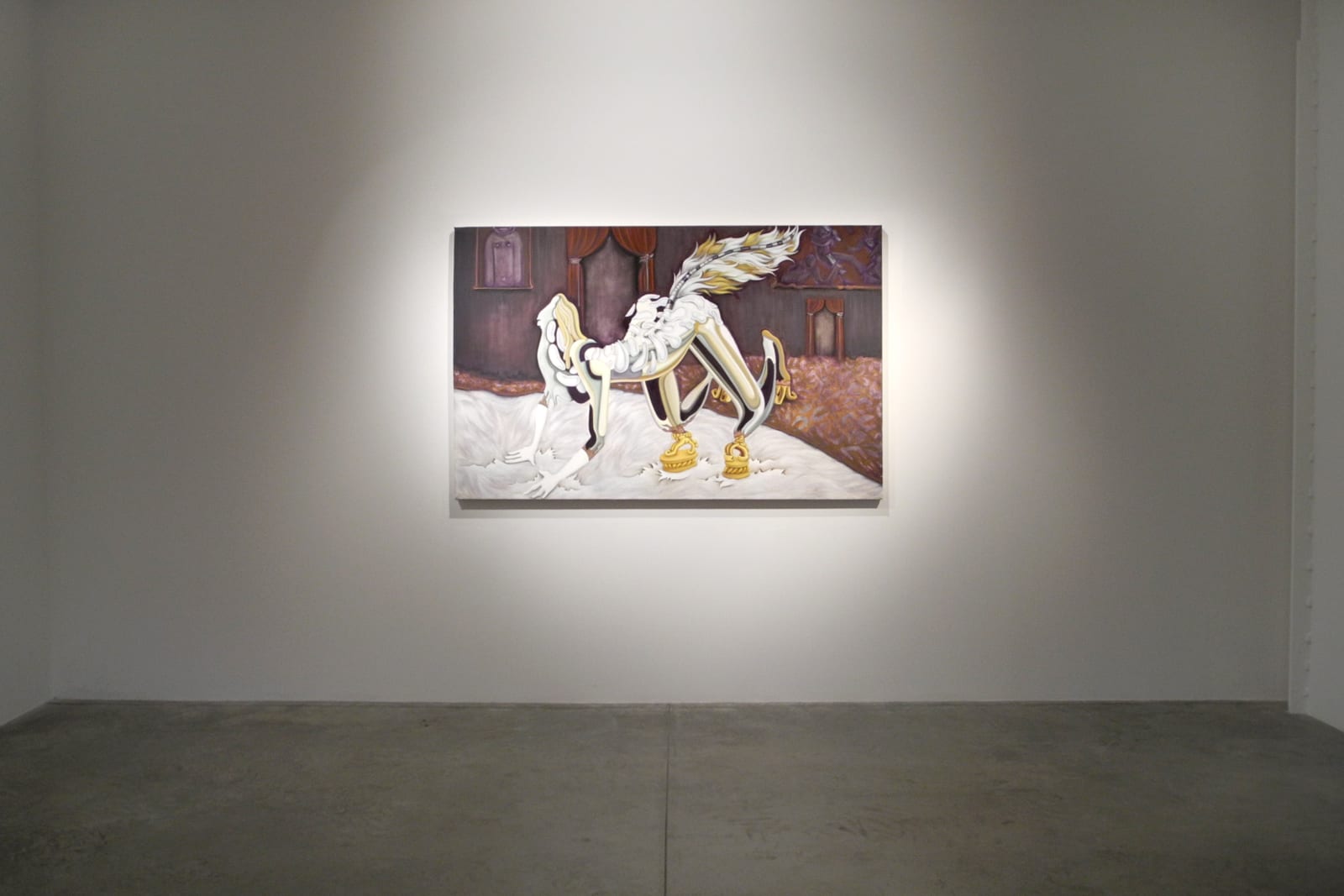Installation view - Lucia Love: Doomerangs, July 7 - August 5, 2016.