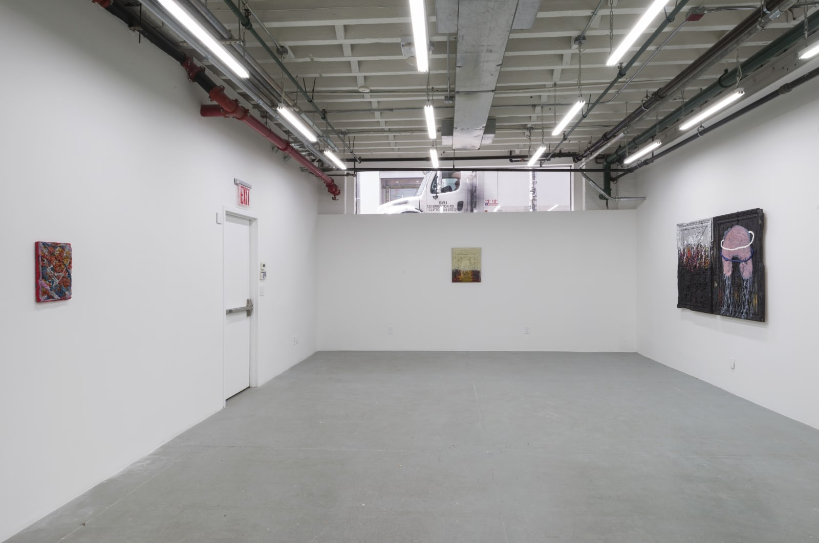 Installation view of Jigger Cruz: Smudging Dirty Little Touch, January 14 - February 13, 2016.