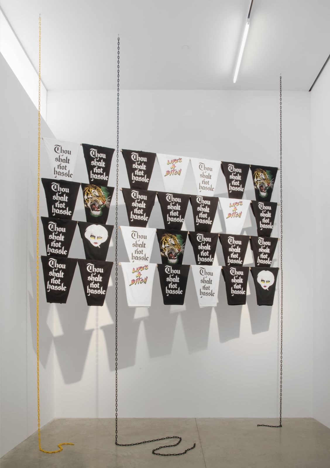 Jen Ray: Deep Cuts Installation View, Albertz Benda, 2015